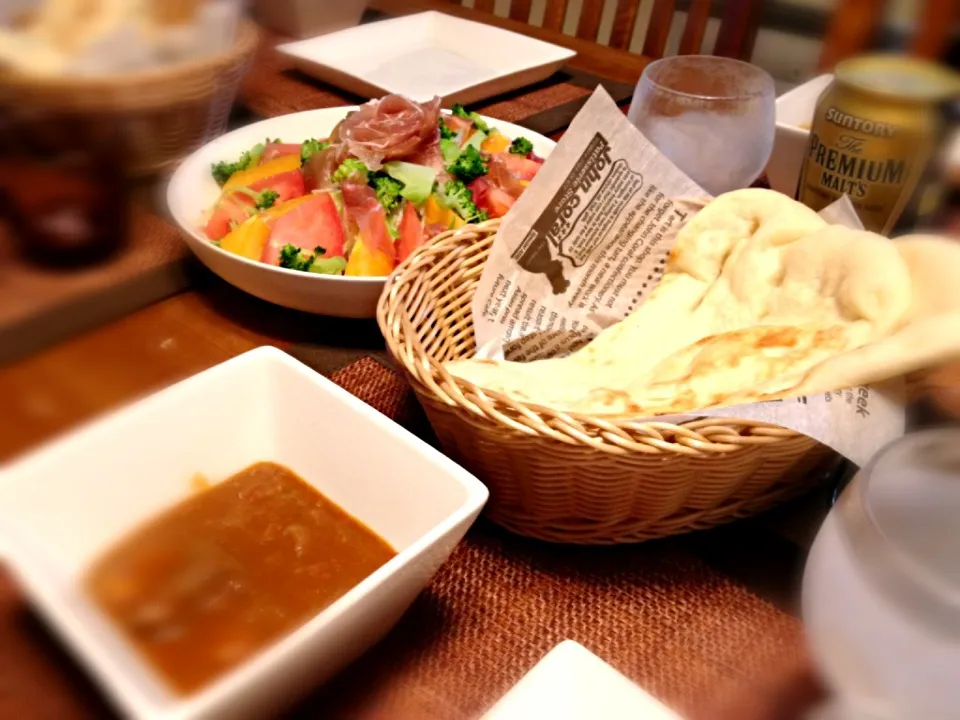 父の日ディナー🍴 スパイスから作ったビーフカレー|りえさん