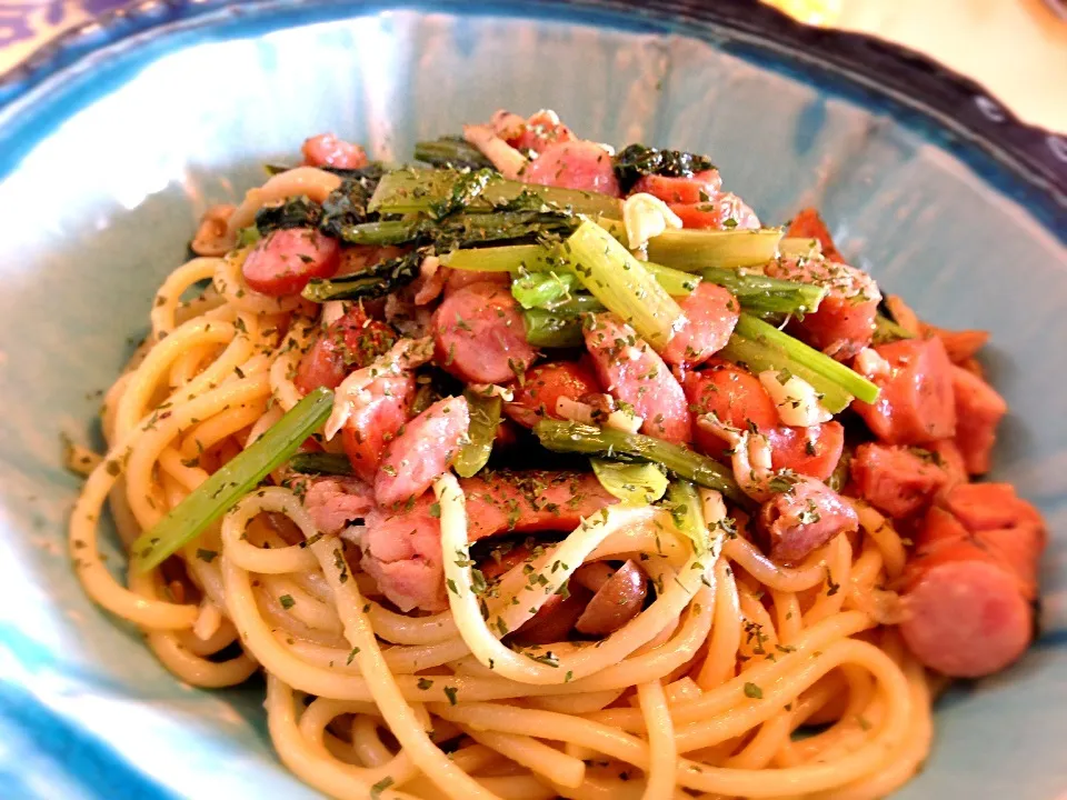 極太麺バターしょうゆスパゲッティ|不動南平さん