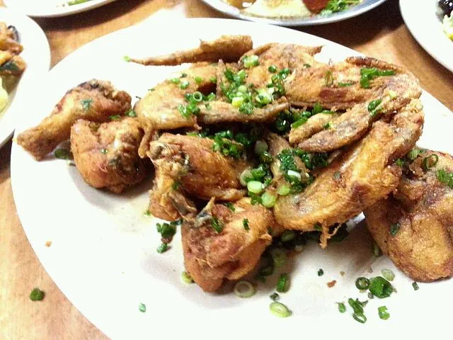 salt and pepper chicken wings|nicoleさん