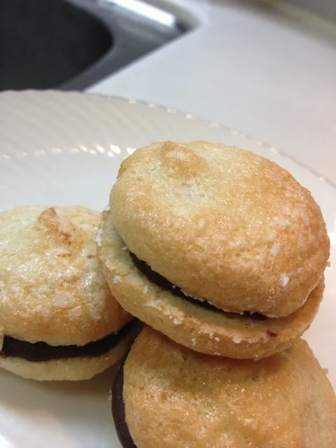 チョコをはさんだブッセ|アリサさん