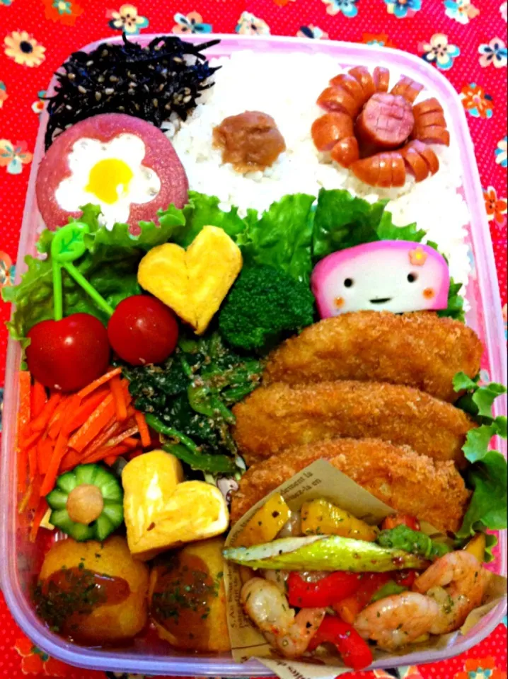 今日の息子のお弁当2013/06/17|ミホさん