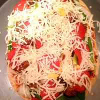 Yum! Homemade healthy Pizza!|Stinaさん