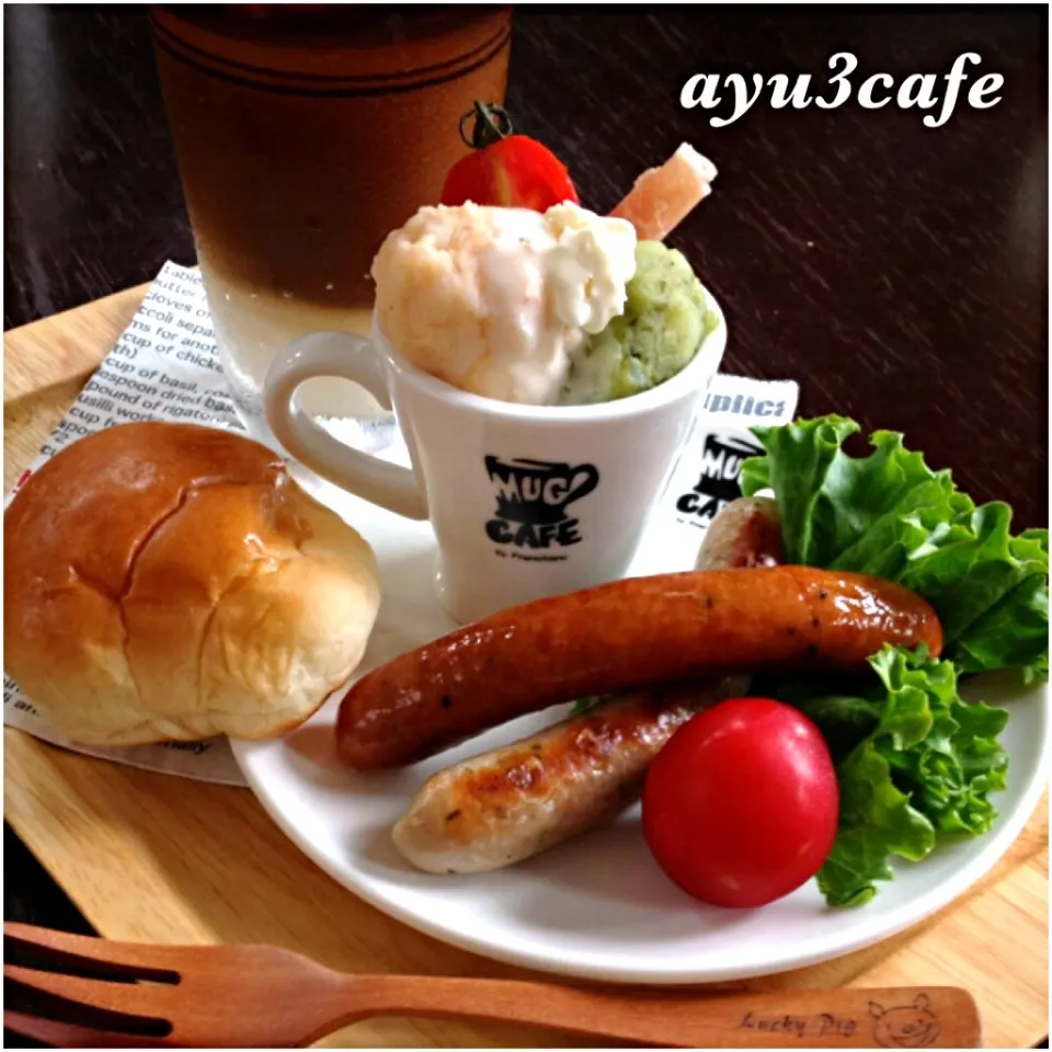 Snapdishの料理写真:ぽてパフェ|ayu3cafeさん