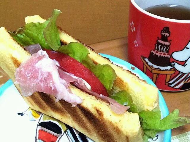 ホットサンド|きのこさん