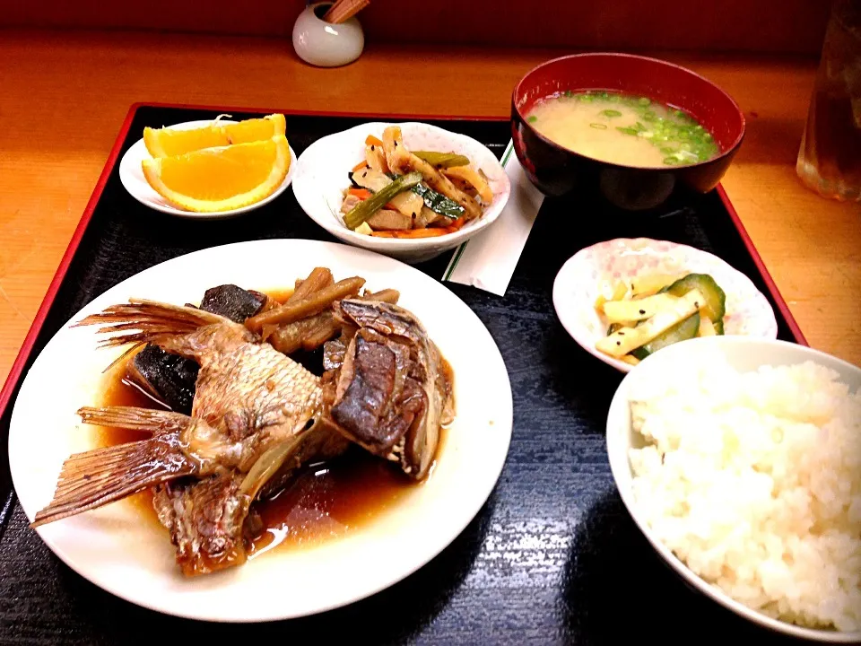 煮魚定食|ちびさん