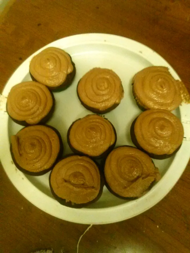 Triple chocolate cupcake|nyiema vickersさん