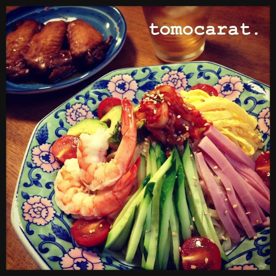 Snapdishの料理写真:冷やし中華はじまってます。|tomocarat.さん