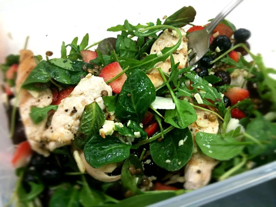 Spinach salad|Tanya Koさん