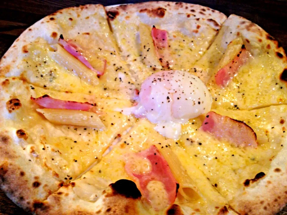 Carbonara Pizza|Johnnyさん