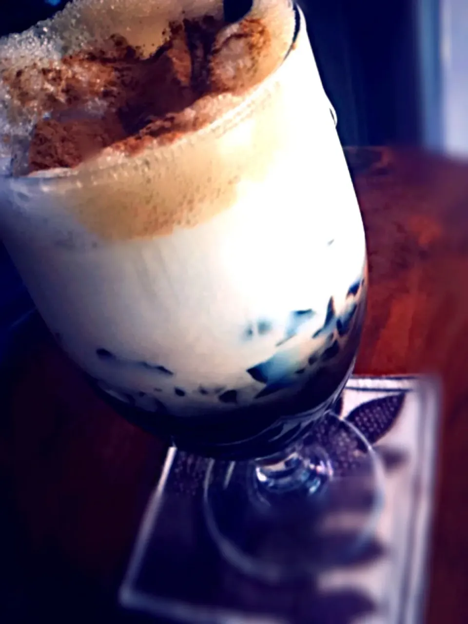 Snapdishの料理写真:Iced Caffé Jelly Latte|Yuko Sasakiさん