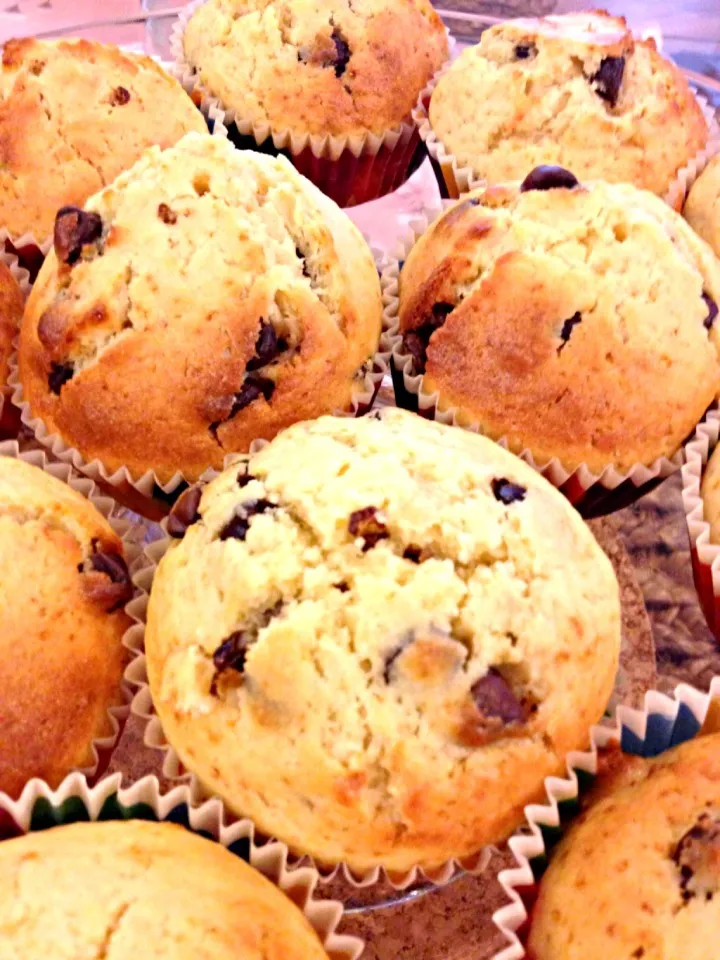 Chocolate chip muffins|Janet Seahさん