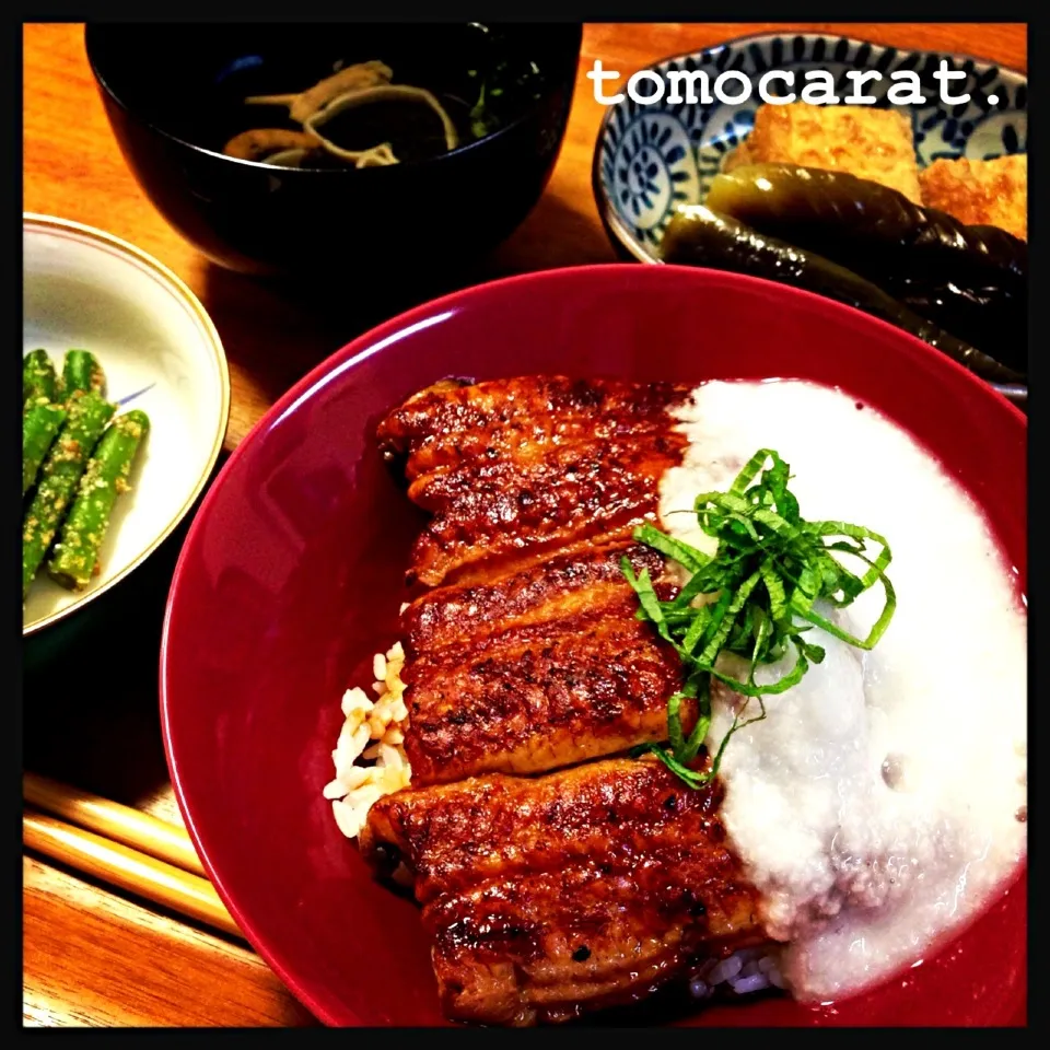 Snapdishの料理写真:うな丼どーん！！|tomocarat.さん