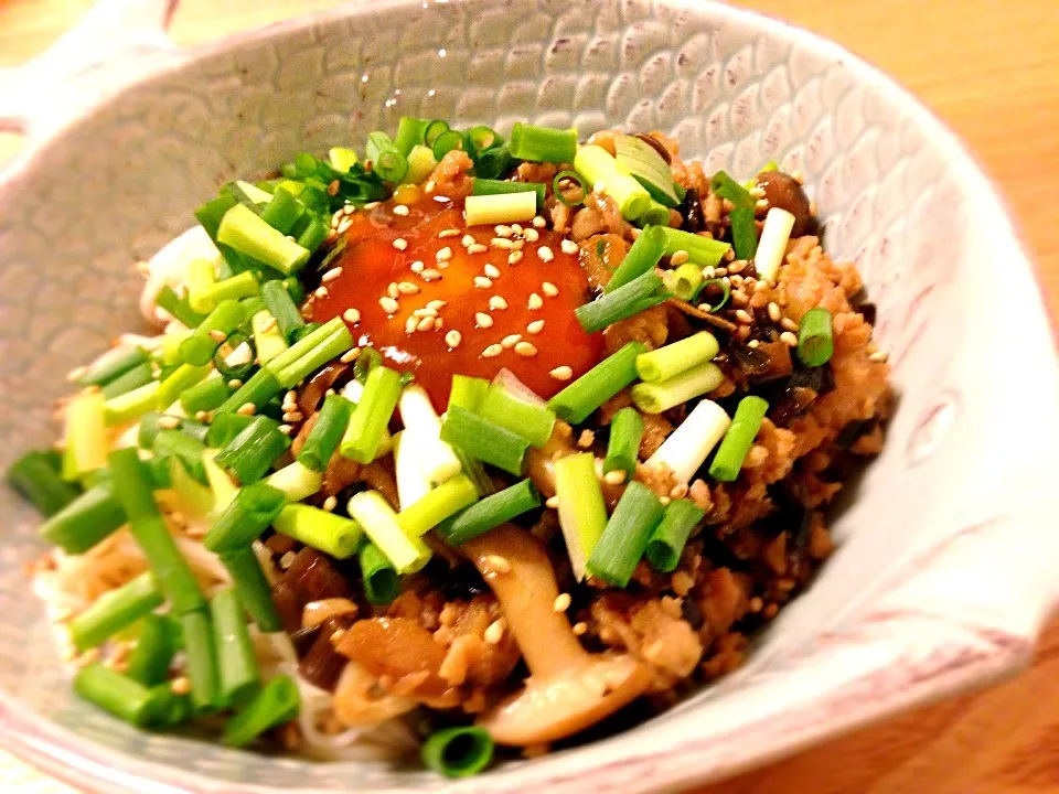 ニラ醤油スタミナぶっかけ素麺|ユキさん