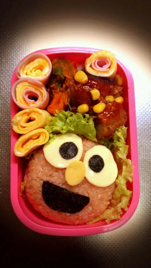 Snapdishの料理写真:エルモ弁当|たなさん