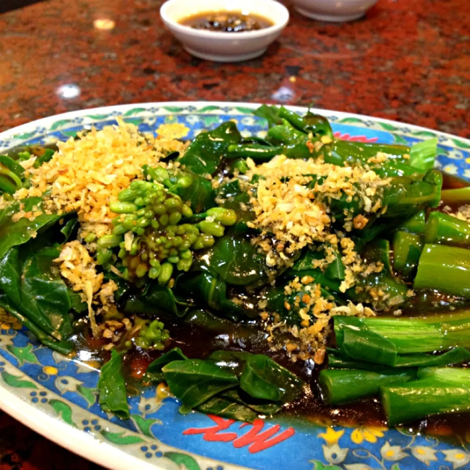 Snapdishの料理写真:kale in oyster sauce|Cloudy Gさん