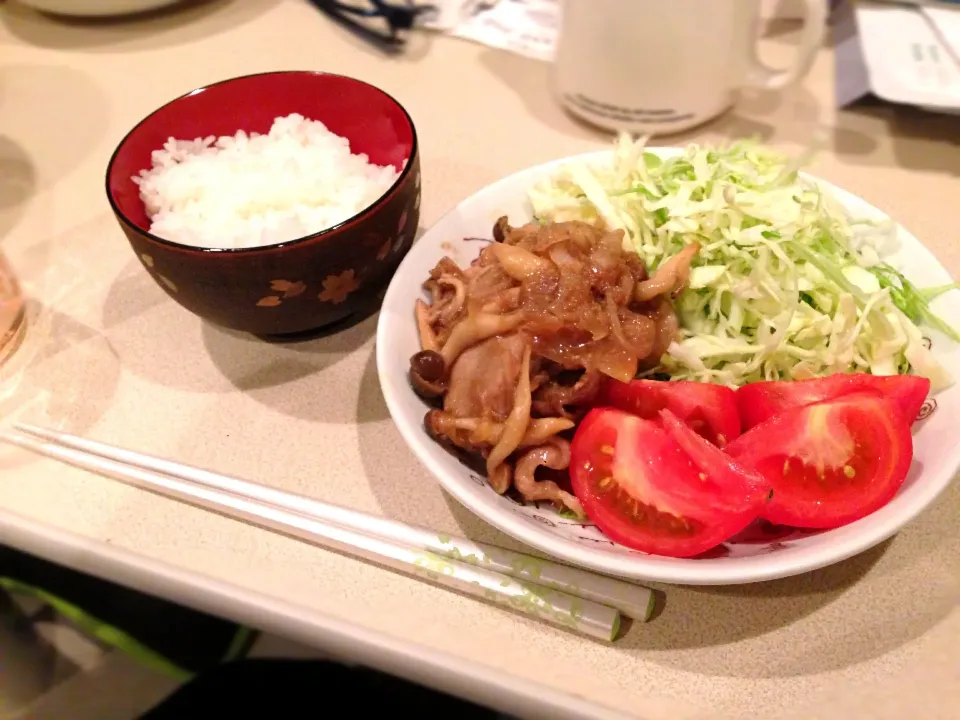 豚の生姜焼き|和田歩さん