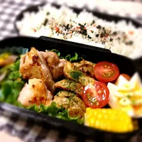 Snapdishの料理写真:６月１９日旦那弁当