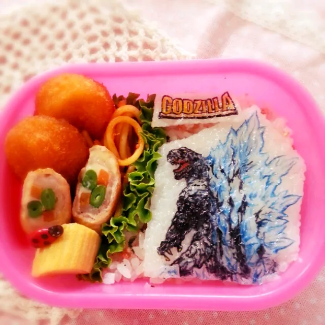 ゴジラ弁当♪|いとちぃ★さん