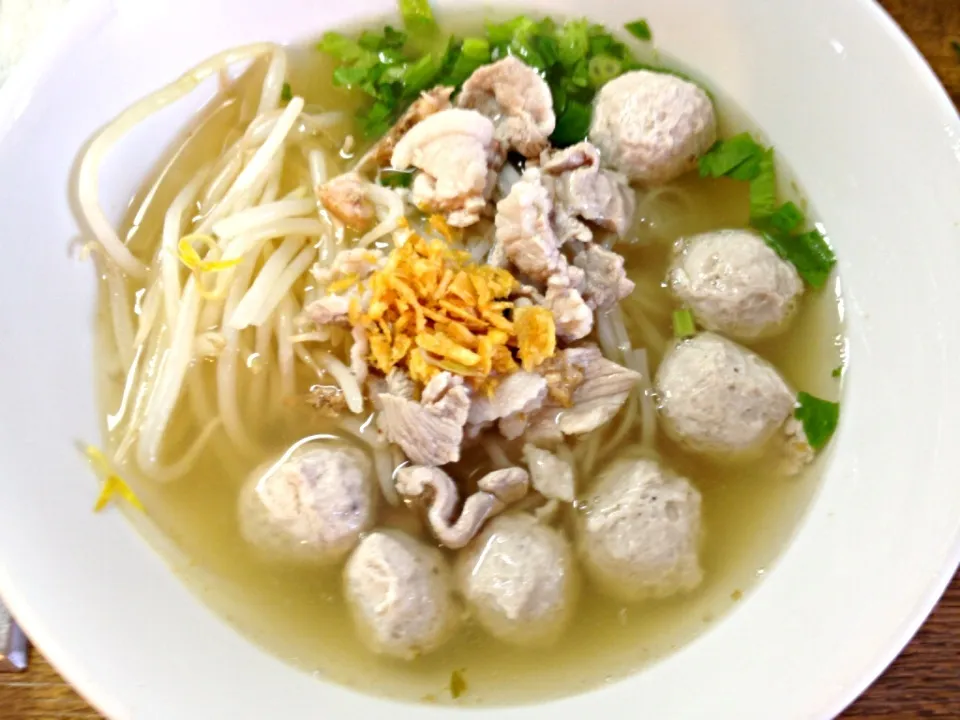 ก๋วยเตี๋ยวหมู ลูกชิ้นโฮมเมด|jamjaさん