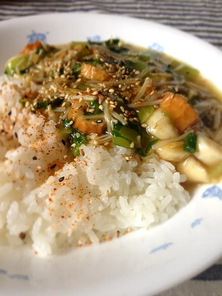 ちくわで中華丼|カザラさん