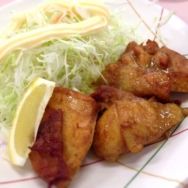 Snapdishの料理写真:チキンカレー焼き at 社員食堂|さるさん