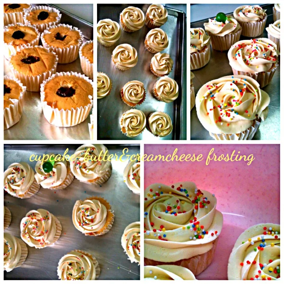 cupcake -butter&creamcheese frosting|NujCookieDudeさん