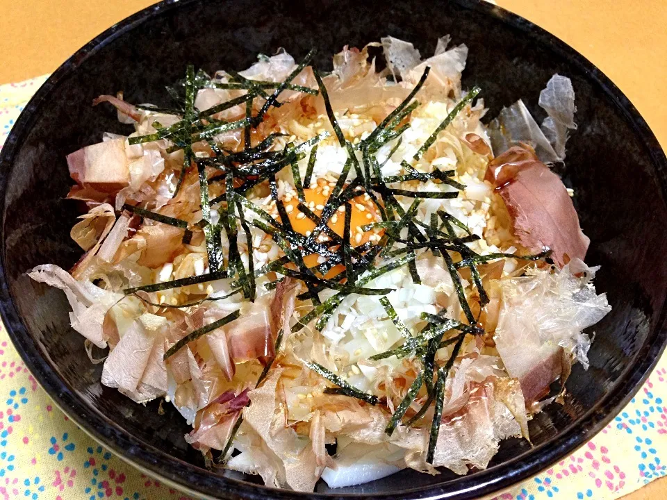 冷やしうどん!  醤油を掛けていただいきます!  (^-^)/|Kei Satoさん