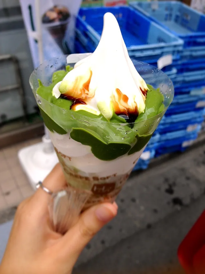 Matcha crape ice cream|PhUnGさん