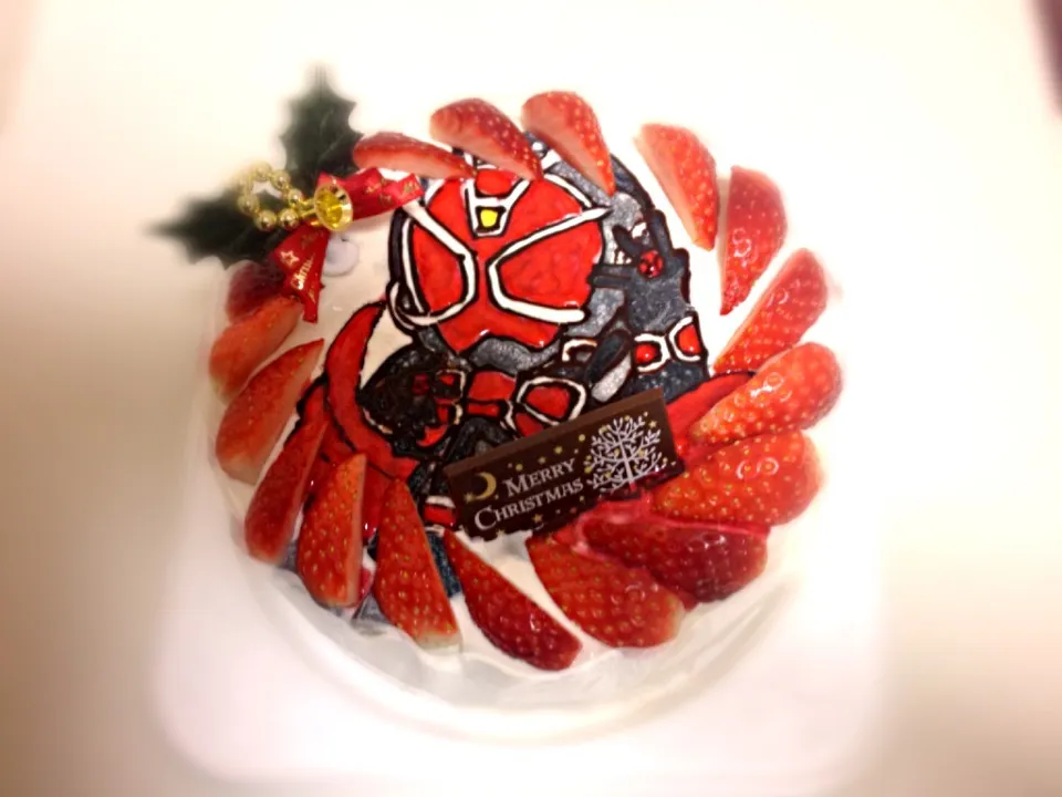 ご依頼♡クリスマスケーキ〜仮面ライダー〜|みやにょさん