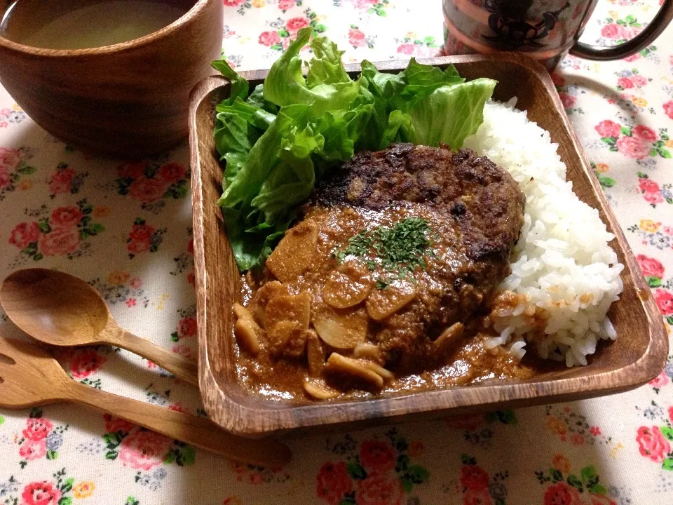 ハンバーグ丼|もんちゃんさん