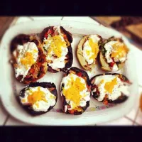 grilled potato skins with khalta|farid toulanさん