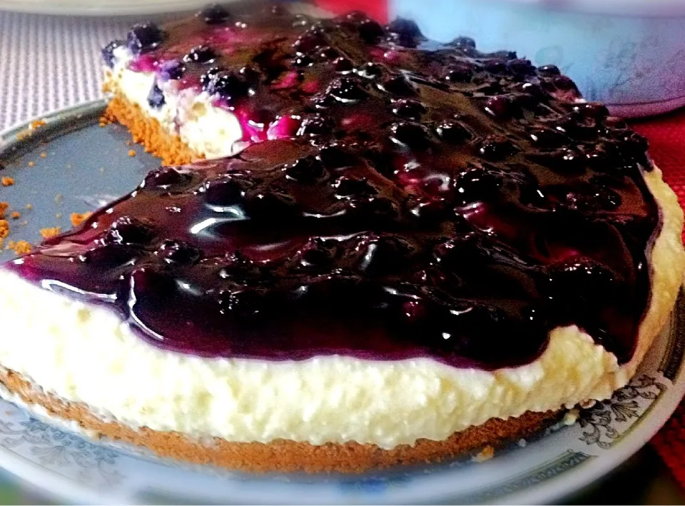 No bake blueberry cheesecake|jeff cabadingさん