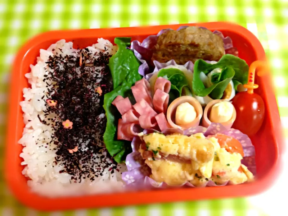 Snapdishの料理写真:JK楓のお弁当6/20|よこたんさん