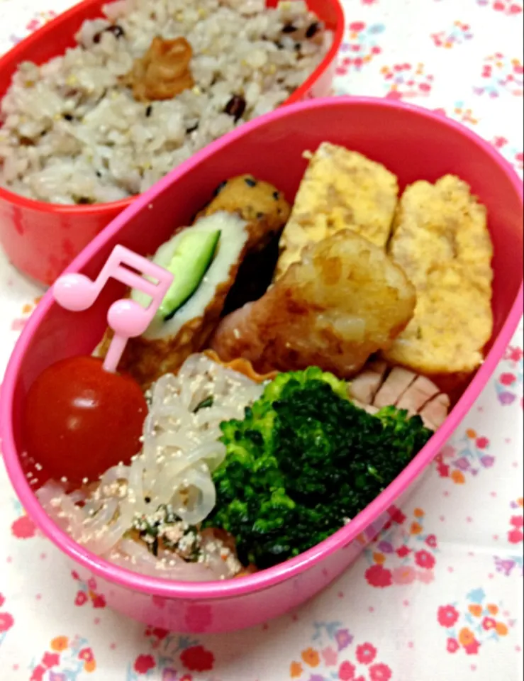 Snapdishの料理写真:６／２０ 女子高生弁当 🍱|kokoさん