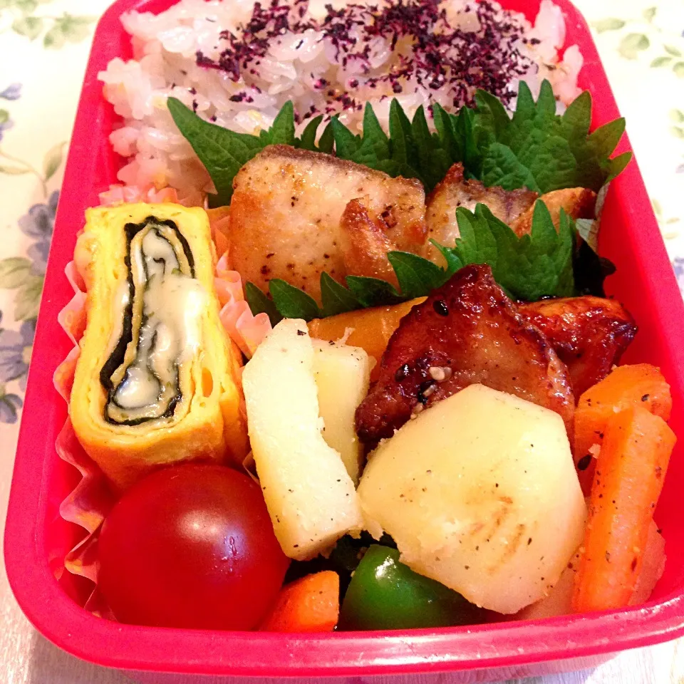 Snapdishの料理写真:6月20日お弁当|ももよーさん