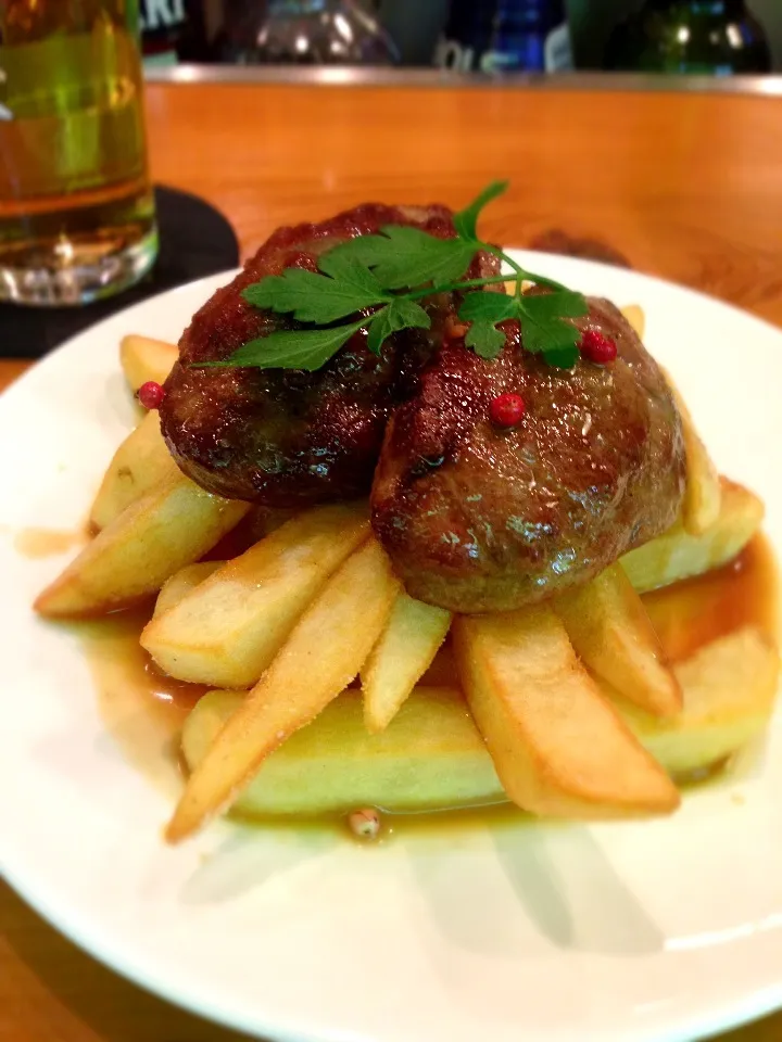 豚のこめかみバター醤油ソース|カザラさん