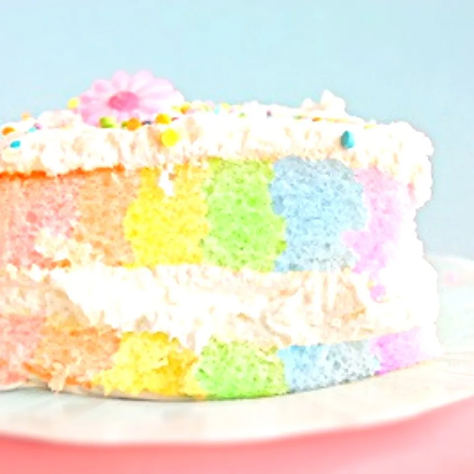 Rainbow Cake 🍰|Ramata Sowさん