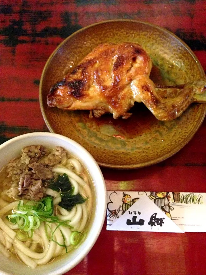 山賊焼きと山賊うどんのミニ|タカハシ ミカさん