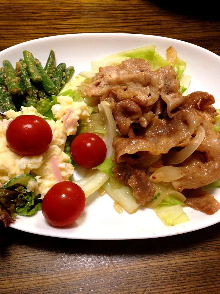 晩ご飯♡|らーめんさん