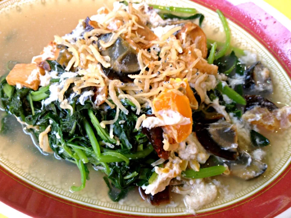 Seasonal Vegetable with 3 Eggs|Yvonne Limさん