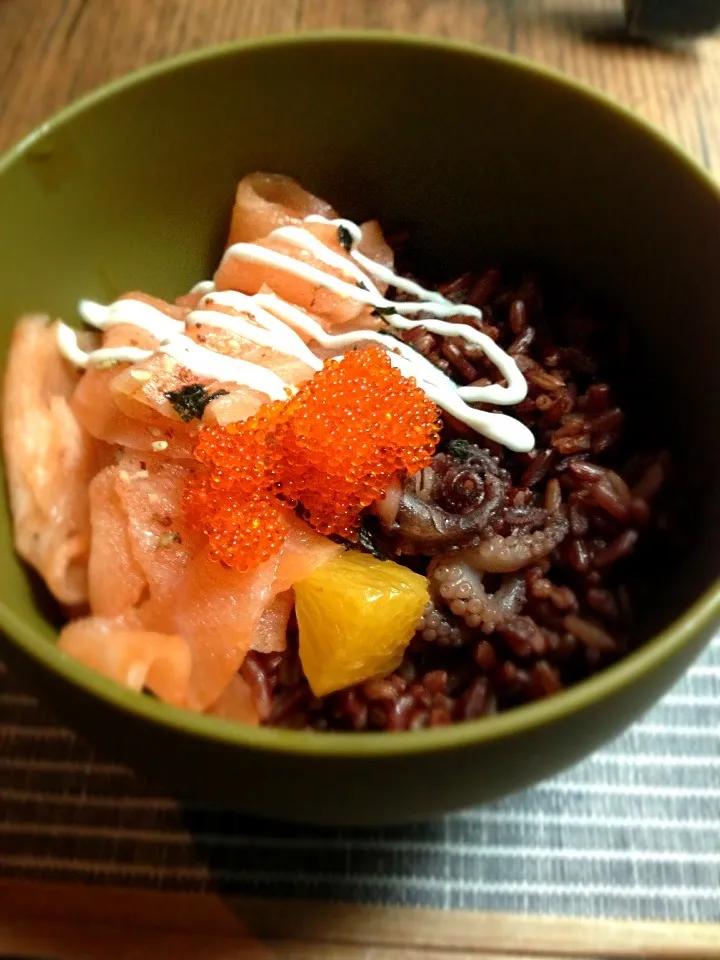 Salmon donburi|willzさん