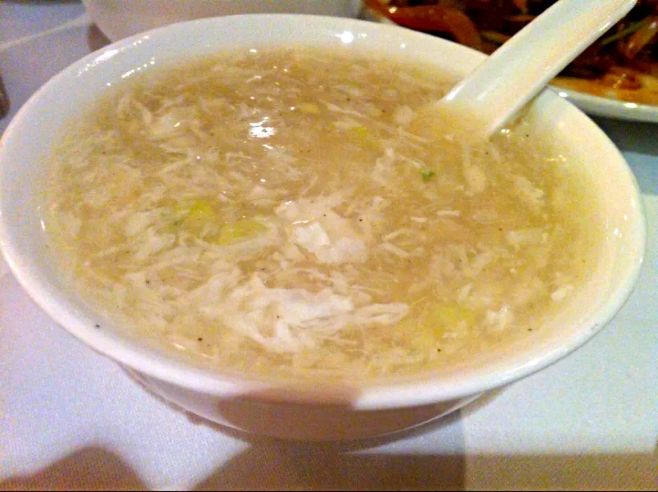 Minced fish soup with parsley|skyblueさん