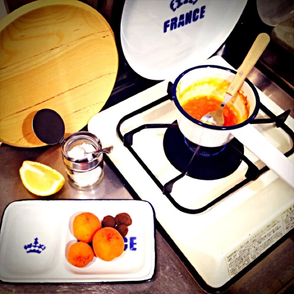 Making apricot jam…|nori.co.jpさん