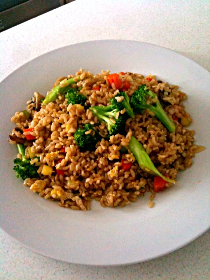 Fried brown rice|Leena Sihapanyaさん