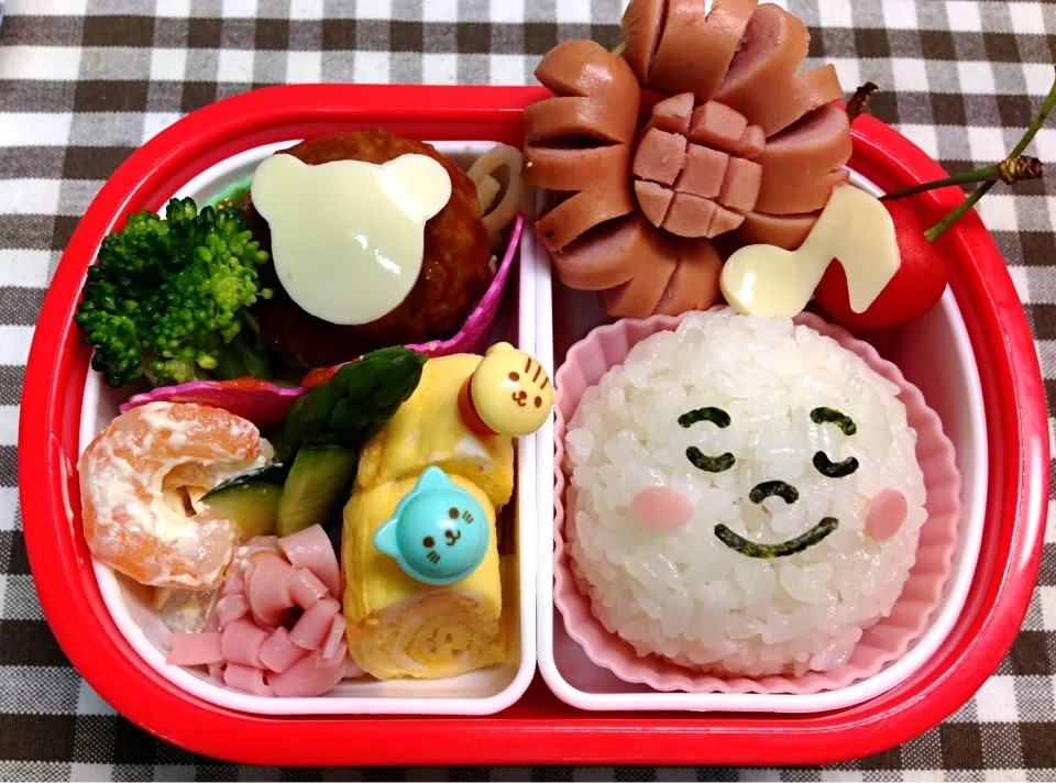 LINEムーンお弁当！3⃣😋|ひよさん