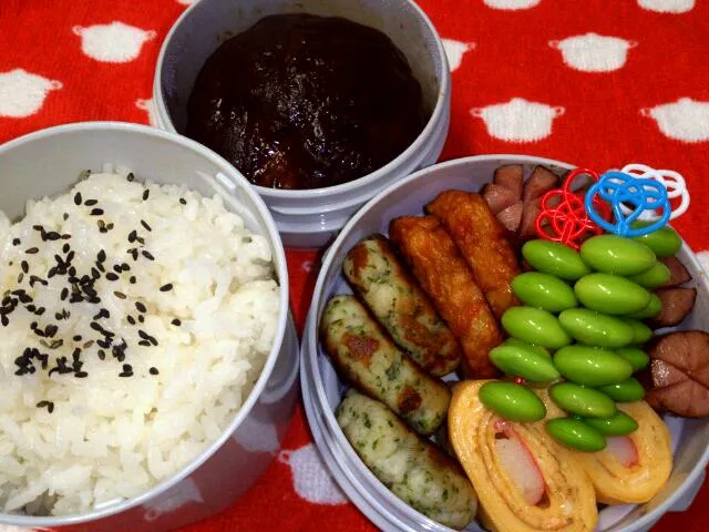 Snapdishの料理写真:パパのお弁当 6.21|千穂さん