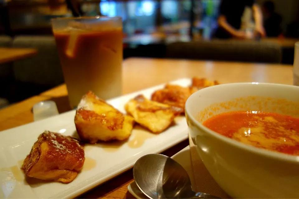 フレンチトーストモーニング と ミネストローネ|中町さん