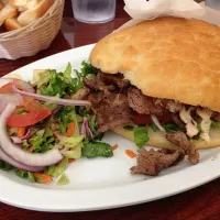 Snapdishの料理写真:Lamb & Beef Doner Sandwich|Romeoさん