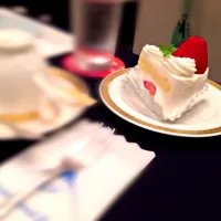 Snapdishの料理写真:イチゴのショートケーキ|chanmamaさん