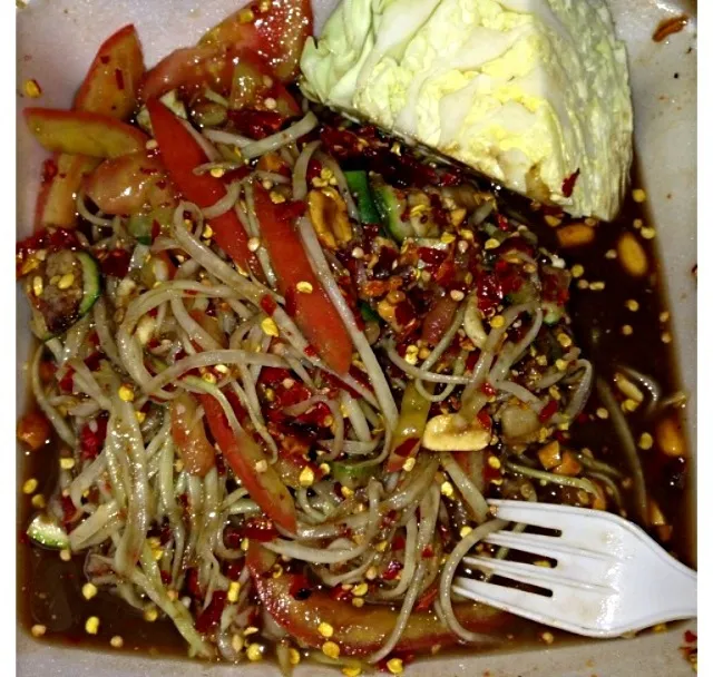 Laos spicy Papaya salad|christinaさん